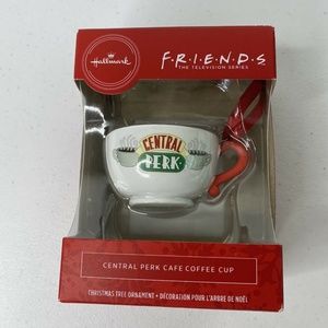 2020 Hallmark Friends TV Show Central Perk Cafe Coffee Cup Christmas Ornament
